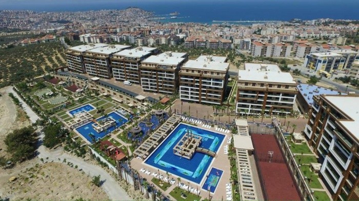 4 Bed 250m2 Apartment in Trend Royal Residence Kusadasi for Sale