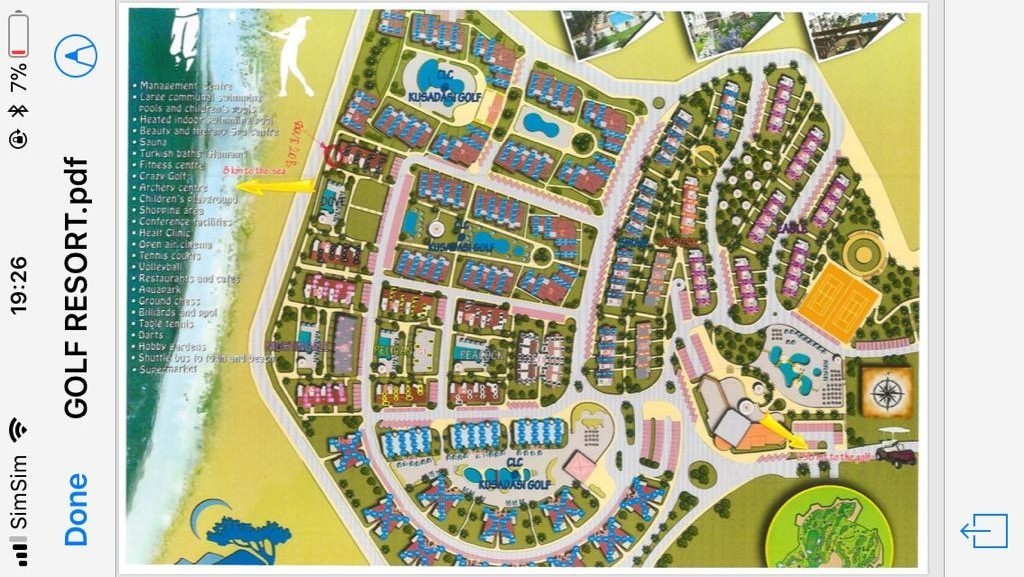 944 sqm Private Plot to Build a Detached Luxury Villa in Golf&Spa Resort Kusadasi