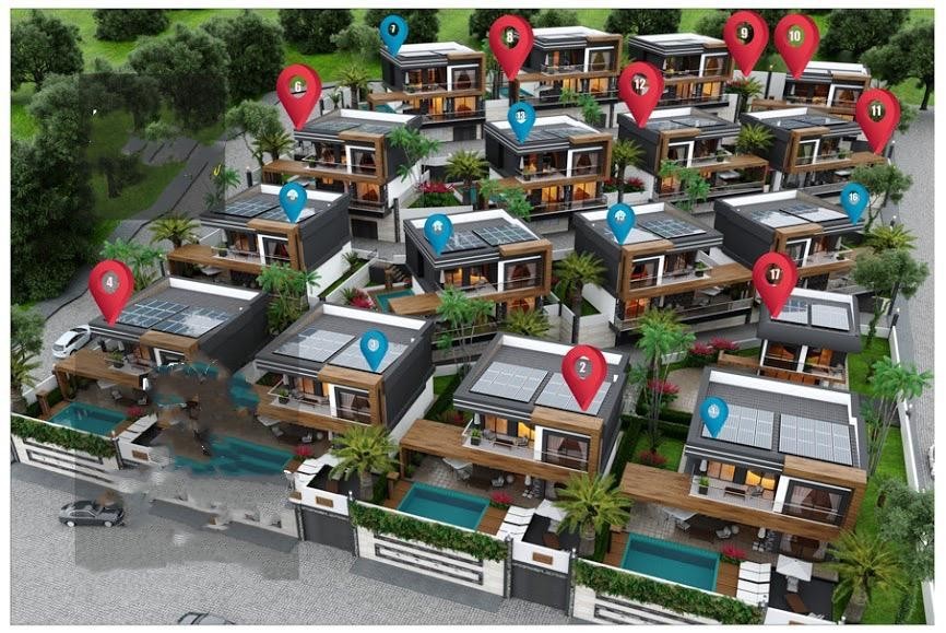 BRAND NEW KEY READY DETACHED LUXURY VILLA'S IN KUSADASI FOR SALE
