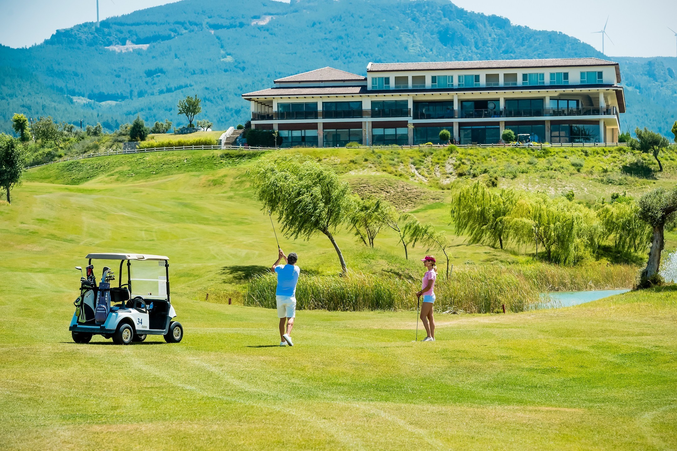 TWO BEDROOM FURNISHED UNIT FOR SALE IN GOLF&SPA RESORT KUSADASI
