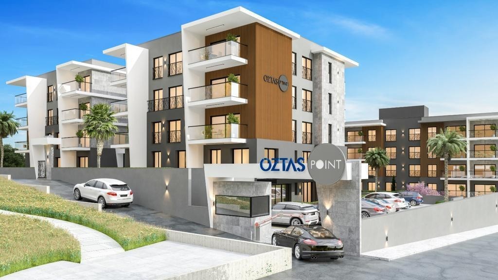 Brand New Modern Apartment Project for sale in Kusadasi