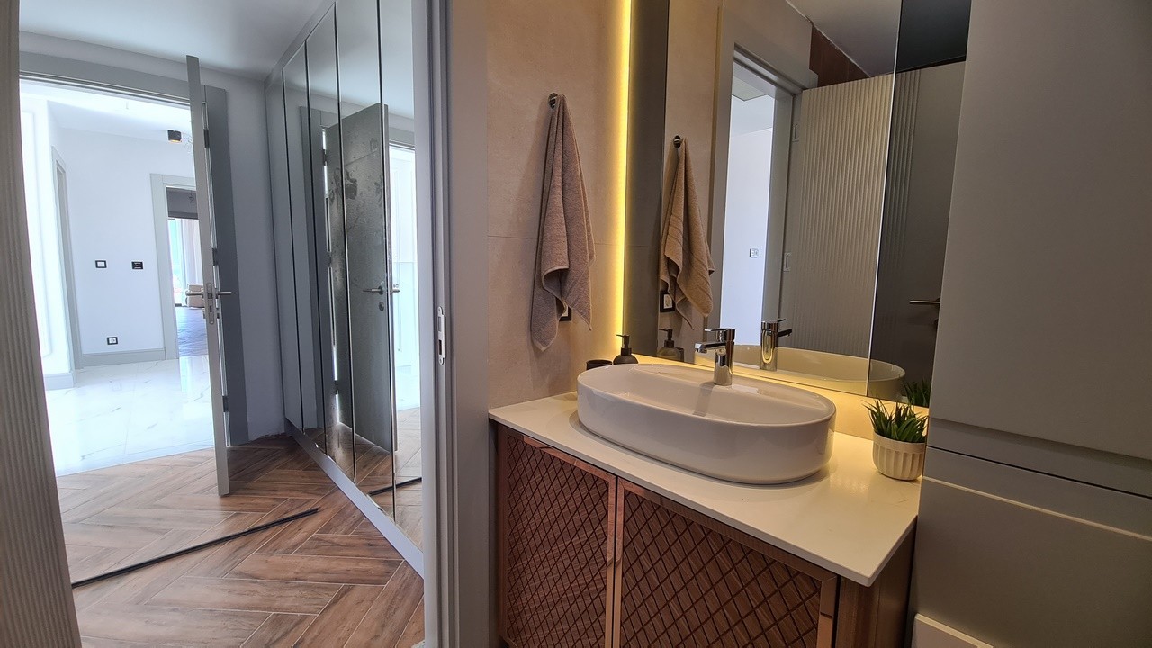 Brand New Detached Villa with sea view private sauna turkish bath and cinema room in Kusadasi