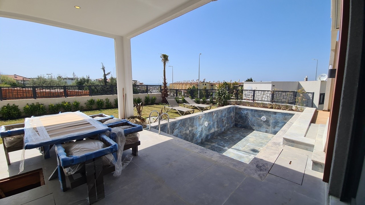 Brand New Detached Villa with sea view private sauna turkish bath and cinema room in Kusadasi