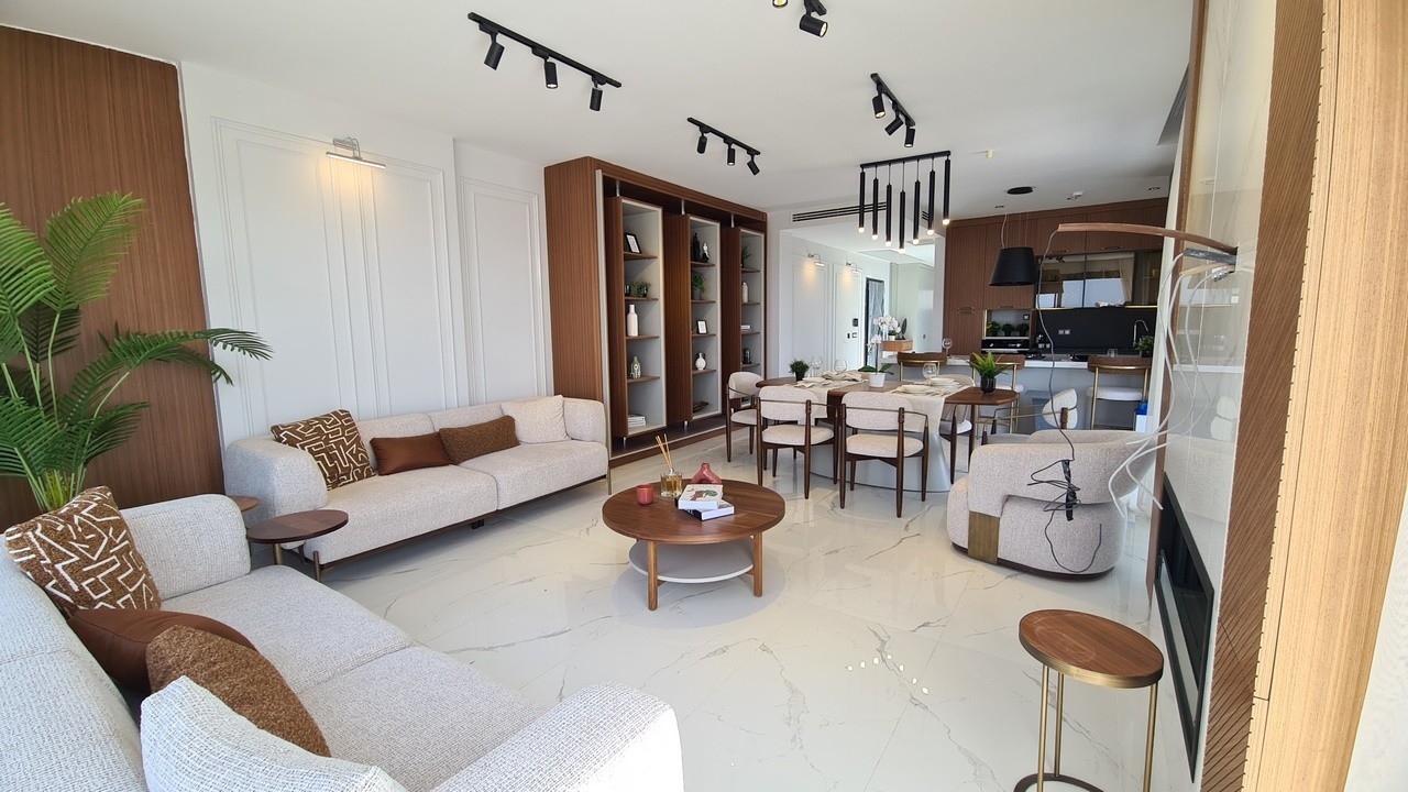 Brand New Detached Villa with sea view private sauna turkish bath and cinema room in Kusadasi