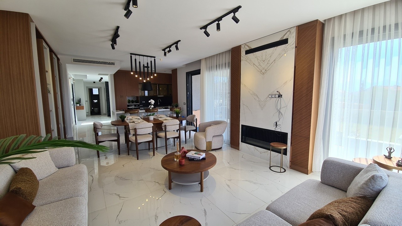 Brand New Detached Villa with sea view private sauna turkish bath and cinema room in Kusadasi