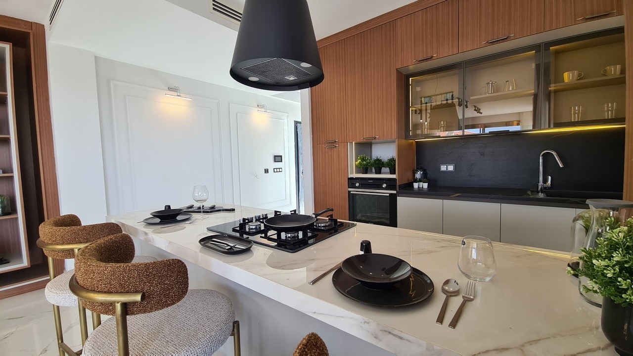 Brand New Detached Villa with sea view private sauna turkish bath and cinema room in Kusadasi