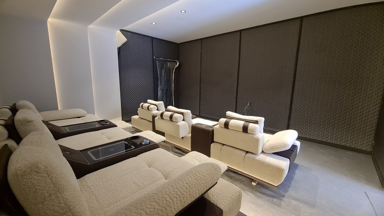 Brand New Detached Villa with sea view private sauna turkish bath and cinema room in Kusadasi