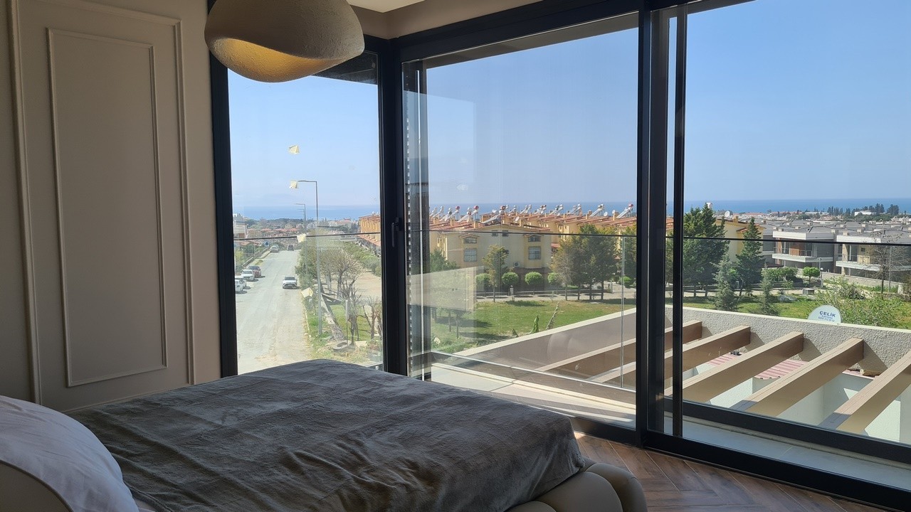 Brand New Detached Villa with sea view private sauna turkish bath and cinema room in Kusadasi