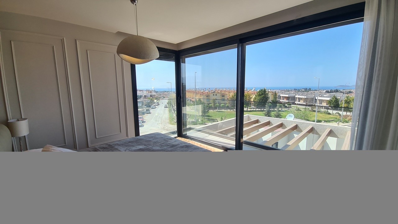 Brand New Detached Villa with sea view private sauna turkish bath and cinema room in Kusadasi