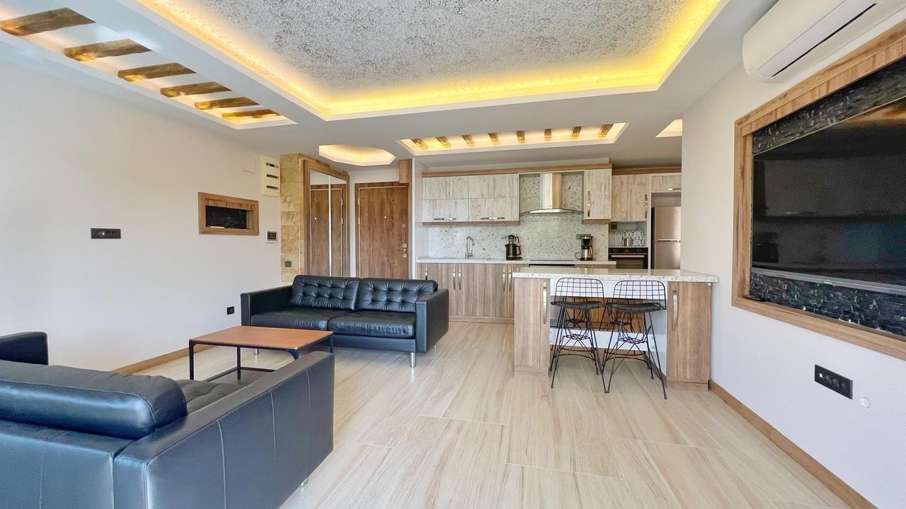 Квартира 2+1 в Давутларе, в 750 метрах от моря