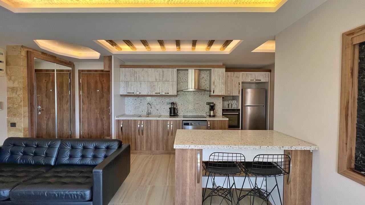 Квартира 2+1 в Давутларе, в 750 метрах от моря