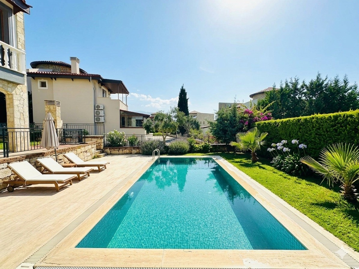 Exclusive Detached Villa with Private Pool in Soğucak, Kuşadası – A Unique Lifestyle Surrounded by Nature