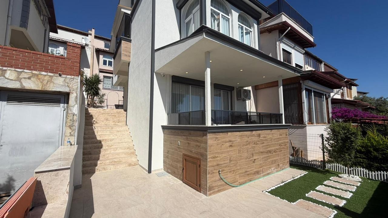 Luxury Renovated Sea View Villa for Sale in Ladies Beach, Kuşadası