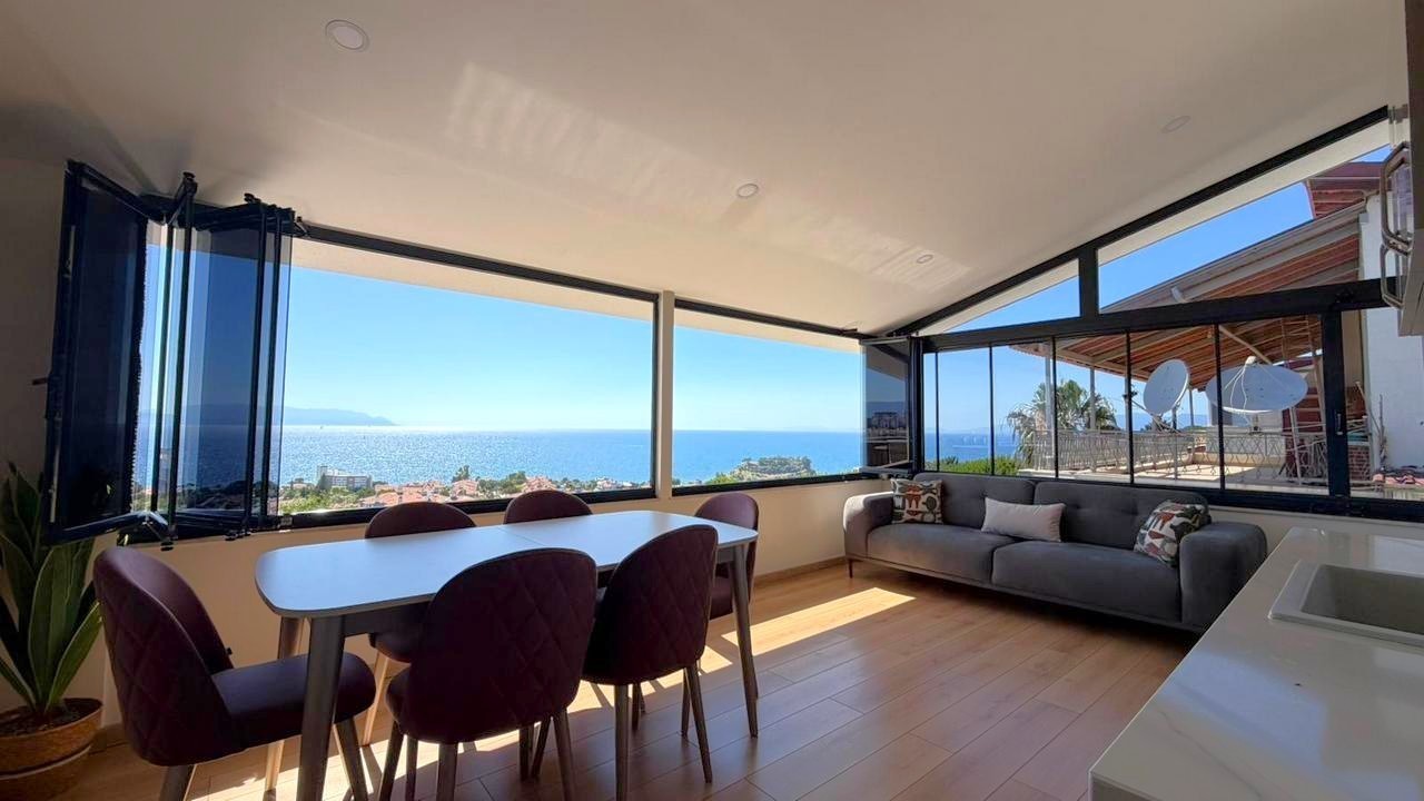 Luxury Renovated Sea View Villa for Sale in Ladies Beach, Kuşadası
