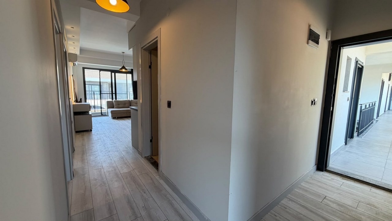 COUNTRY STYLE DESIGNED 2+1 APARTMENT WITH POOL VIEW IN KUŞADASI