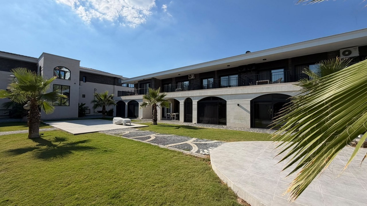 COUNTRY STYLE DESIGNED 2+1 APARTMENT WITH POOL VIEW IN KUŞADASI