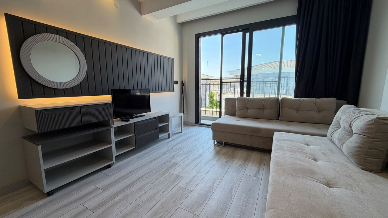 COUNTRY STYLE DESIGNED 2+1 APARTMENT WITH POOL VIEW IN KUŞADASI