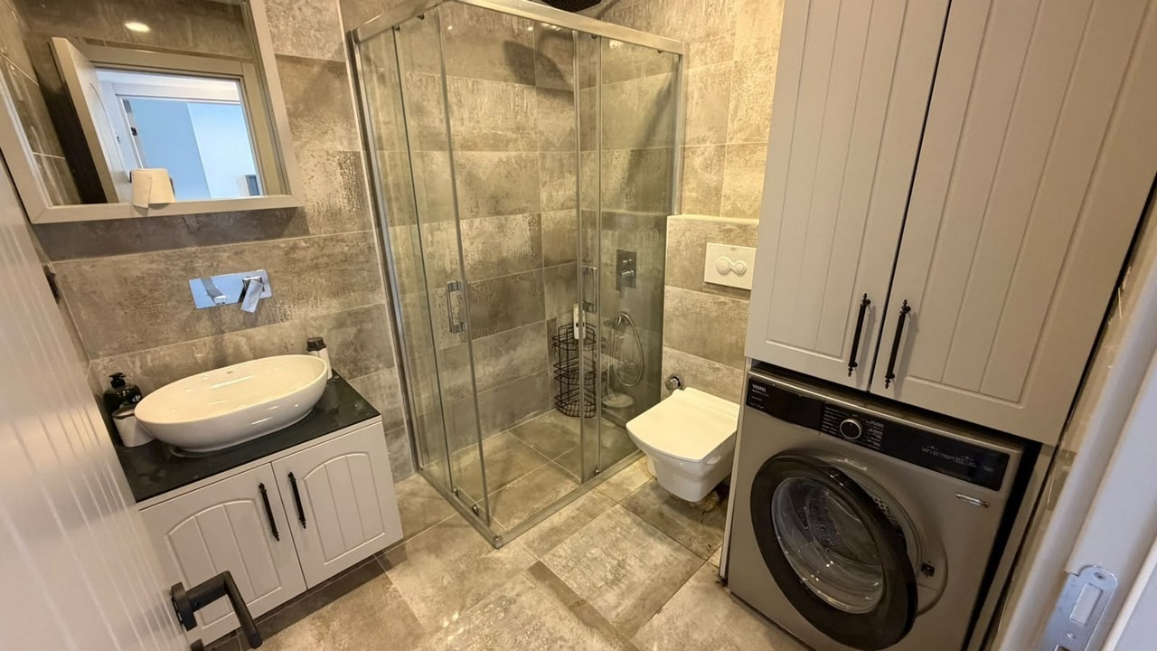 COUNTRY STYLE DESIGNED 2+1 APARTMENT WITH POOL VIEW IN KUŞADASI