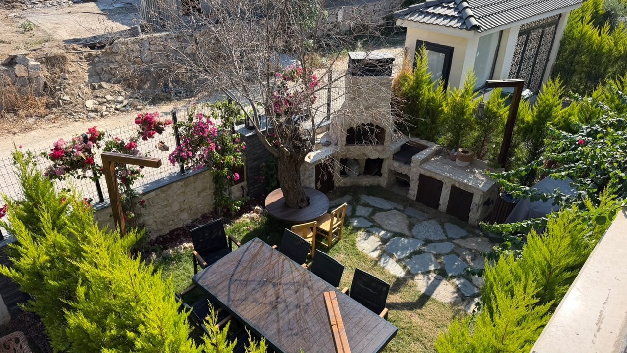 COUNTRY STYLE DESIGNED 2+1 APARTMENT WITH POOL VIEW IN KUŞADASI