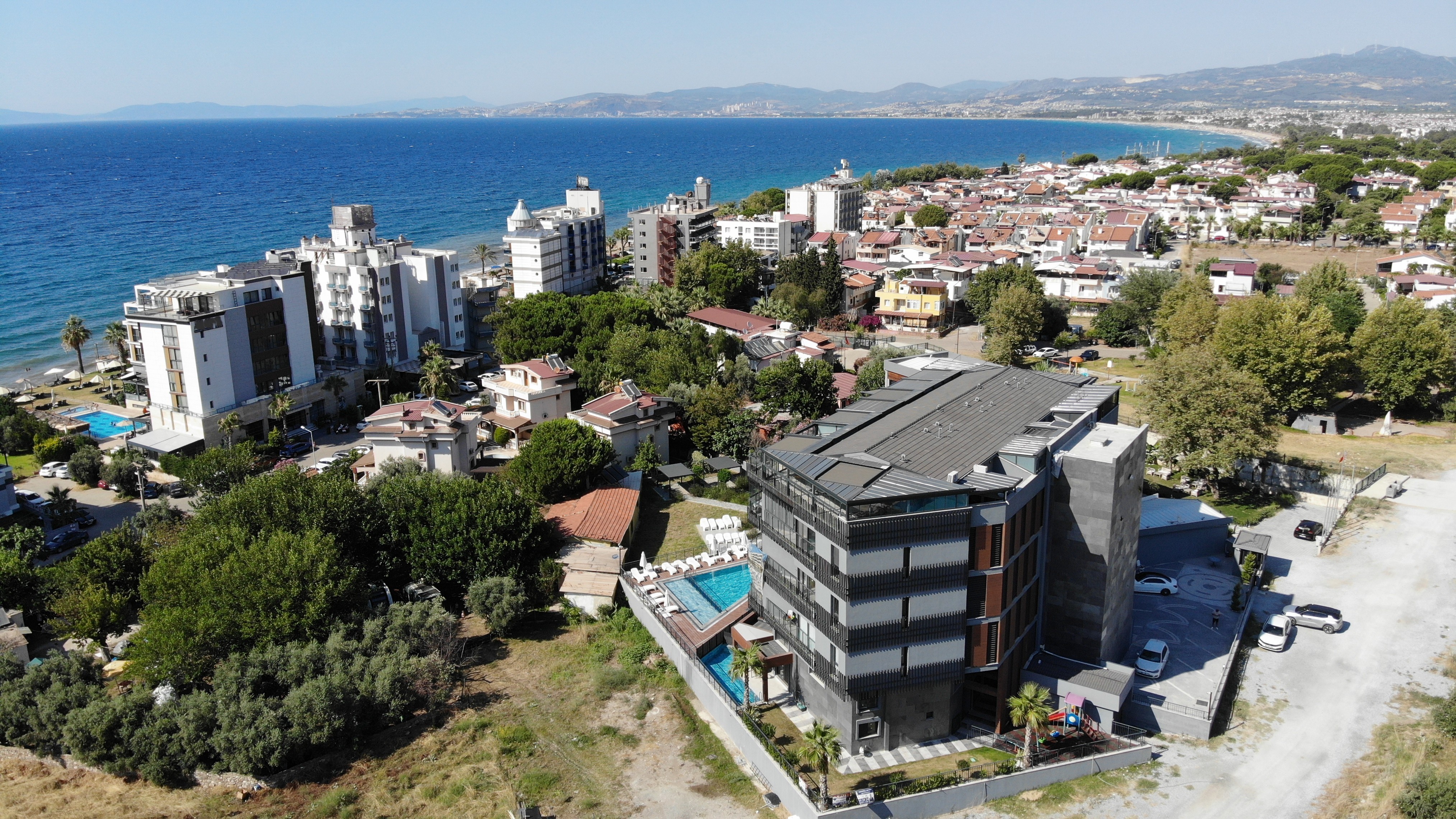 FULLY FURNISHED PENTHOUSE DUPLEX WITH PANORAMIC SEA VIEW IN KUŞADASI GÜZELÇAMLI