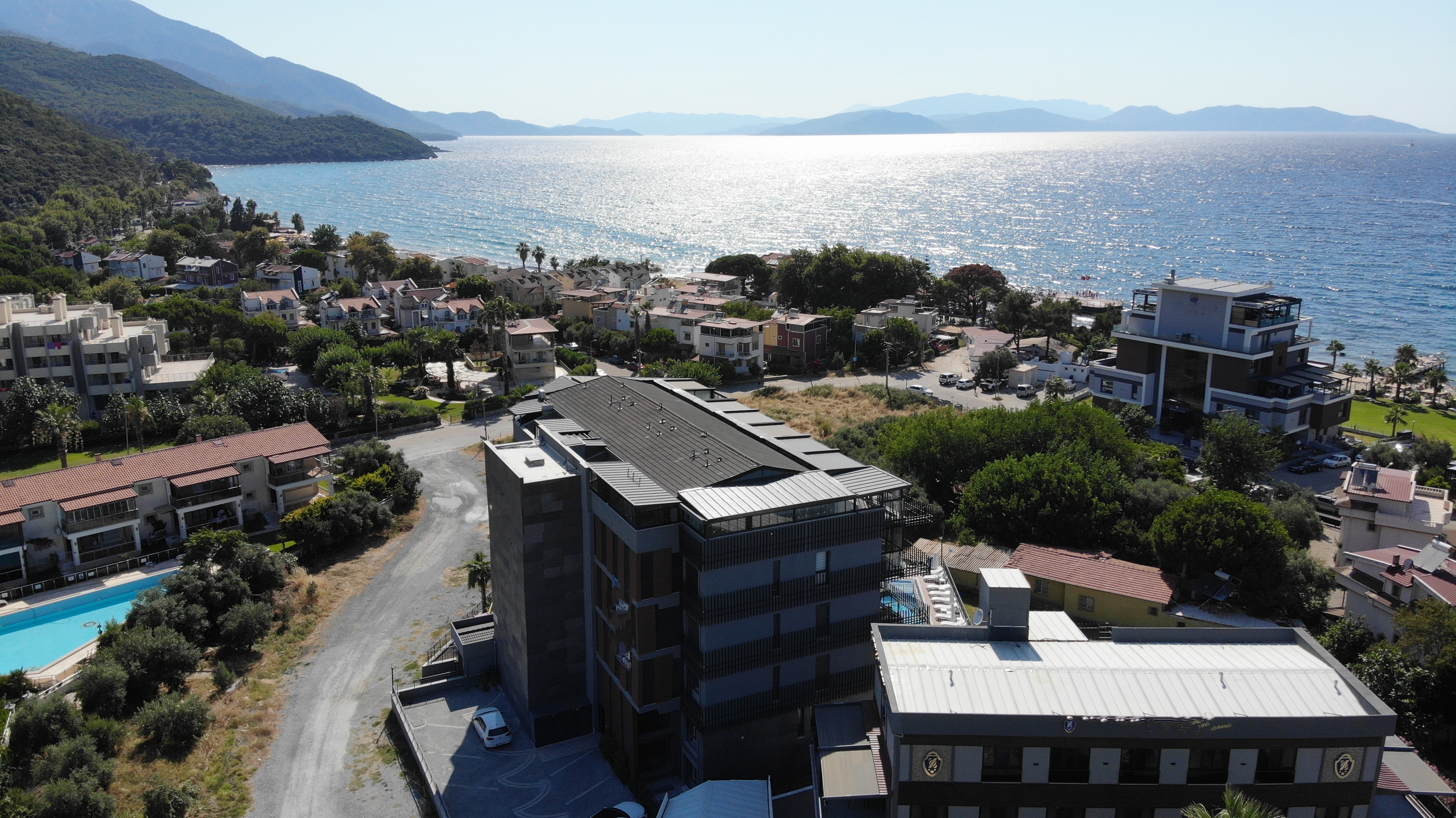 FULLY FURNISHED PENTHOUSE DUPLEX WITH PANORAMIC SEA VIEW IN KUŞADASI GÜZELÇAMLI