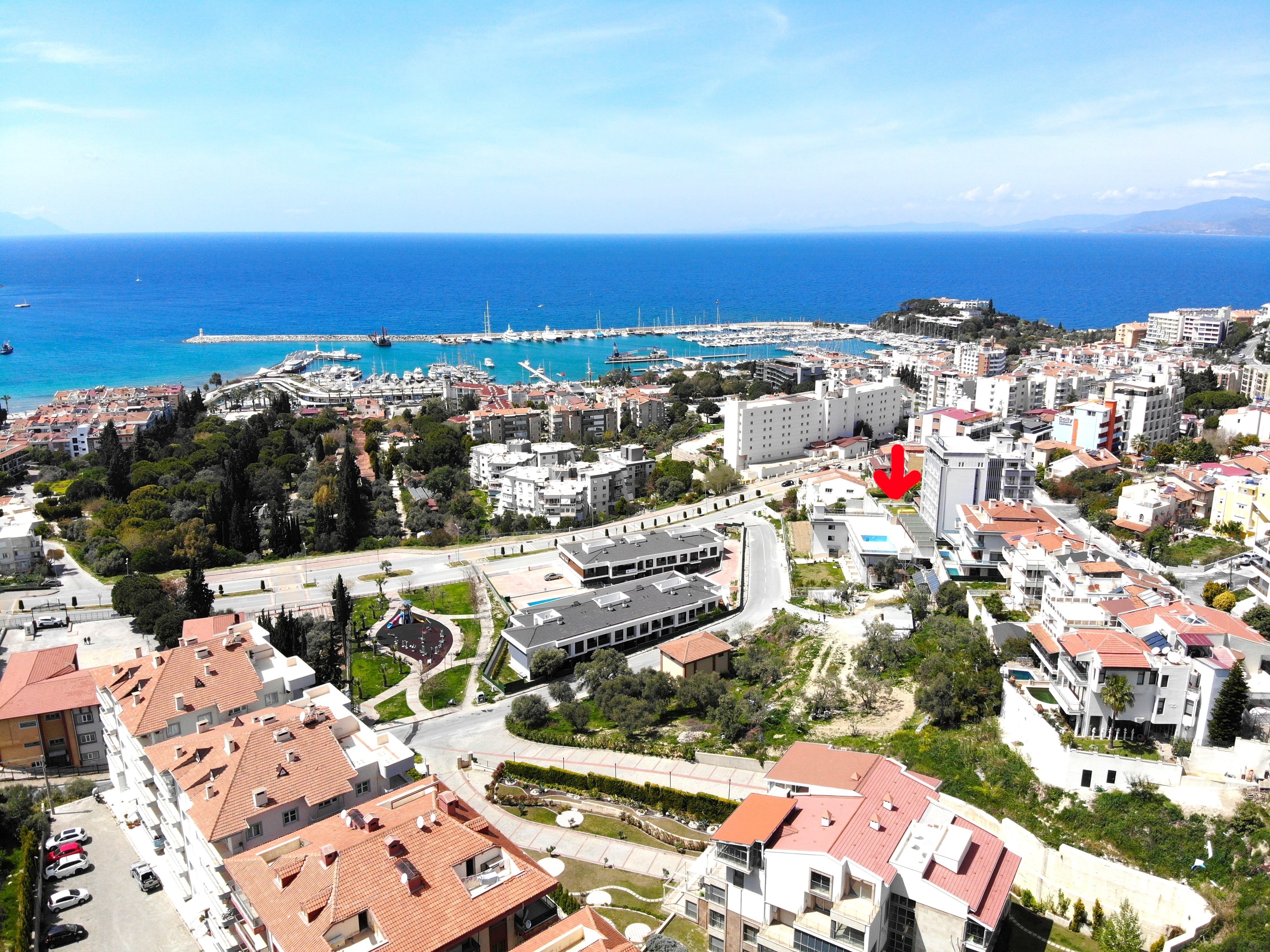SEA VIEW BUILDING & APARTMENT DEVELOPMENT OPPORTUNITY FOR SALE IN KUŞADASI MARINA DISTRICT