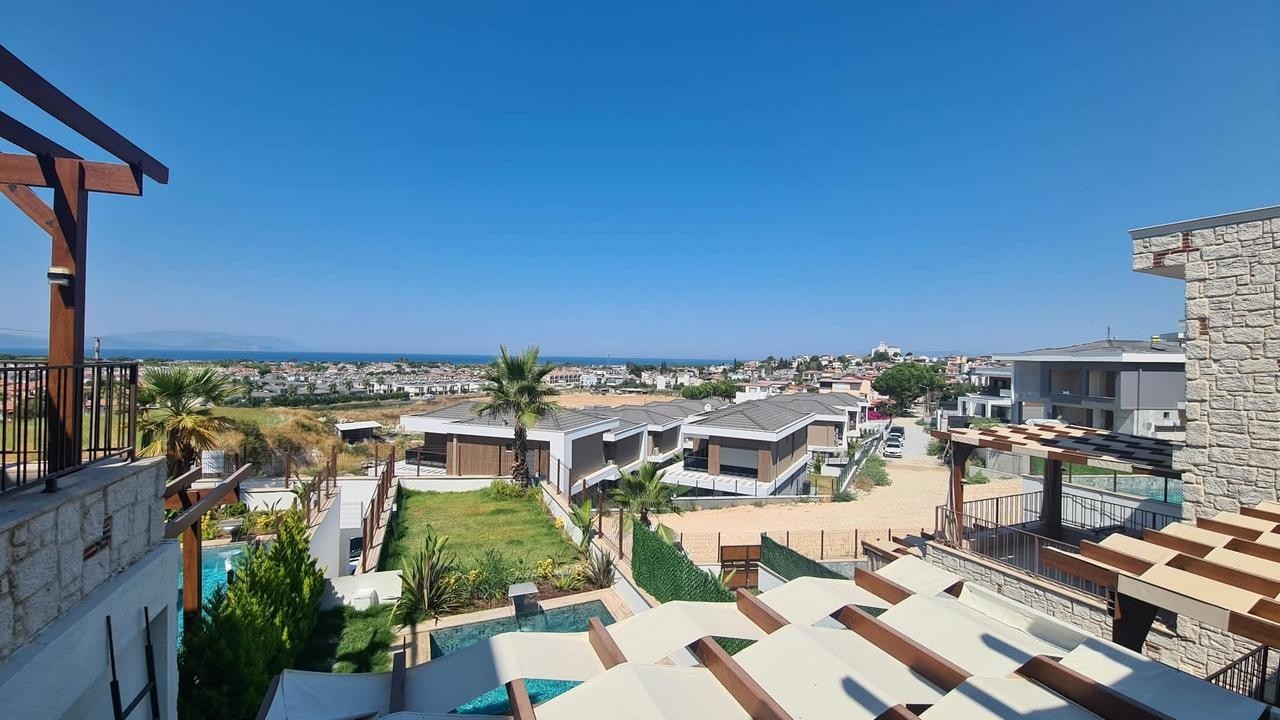 2+1 DETACHED VILLA WITH SEA VIEW IN KARAOVA, KUŞADASI