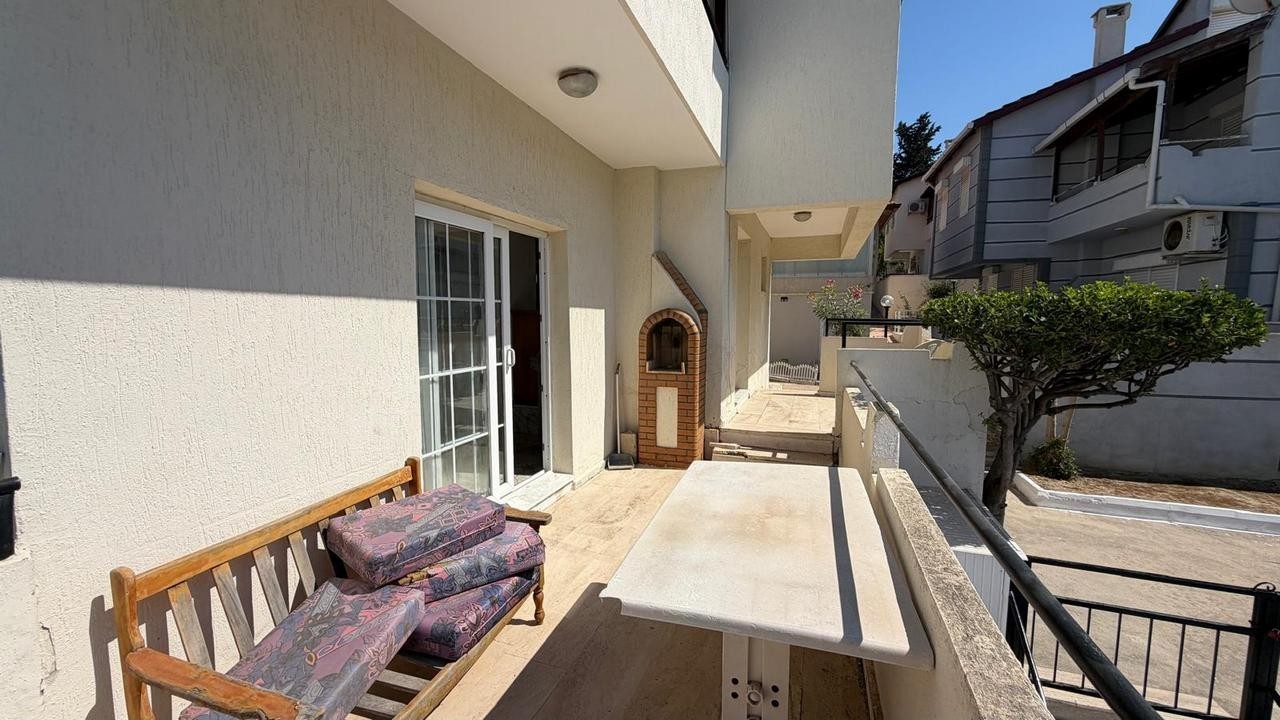 FOR SALE IN KUŞADASI LADIES BEACH | ONLY 400 M TO THE SEA | POOLSIDE CORNER VILLA | 140 SQM NET