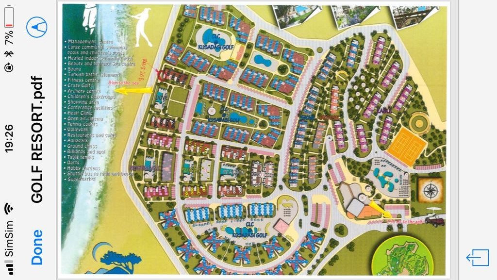944 sqm Private Plot to Build a Detached Luxury Villa in Golf&Spa Resort Kusadasi