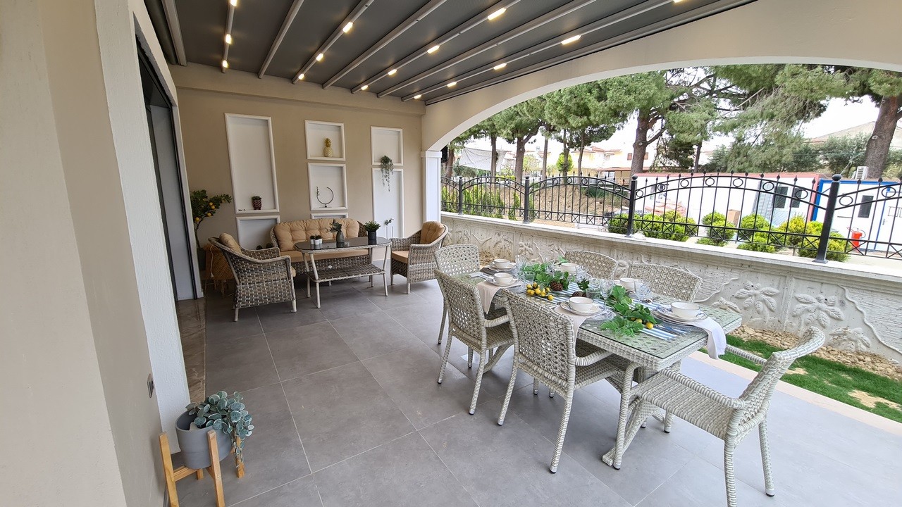 Beachfront Brand New 4 Bed 3 Bath Villas in Kusadasi Long Beach for Sale Prime Location
