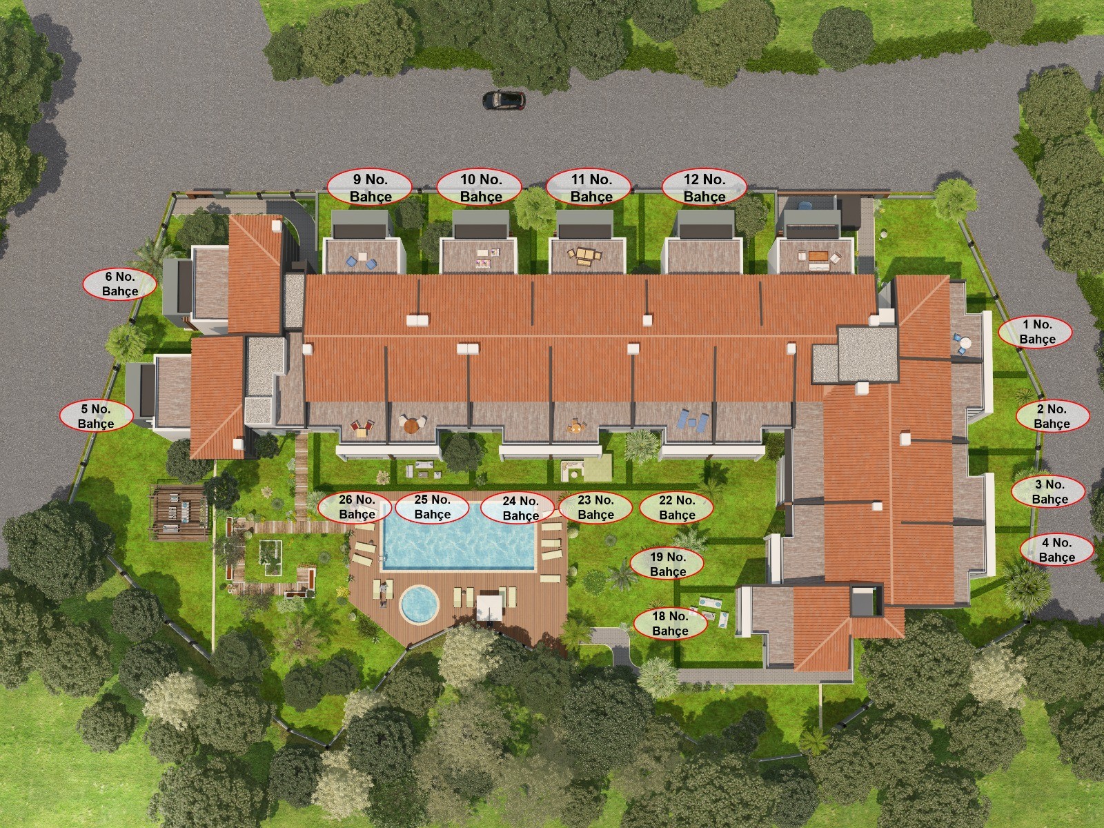 LADIES BEACH BRAND NEW LUX RESIDENCE PROJECT CLOSE TO THE BEACH