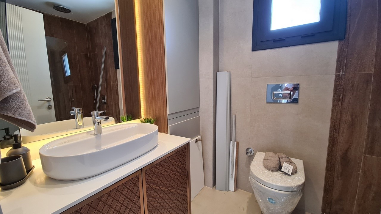 Brand New Detached Villa with sea view private sauna turkish bath and cinema room in Kusadasi