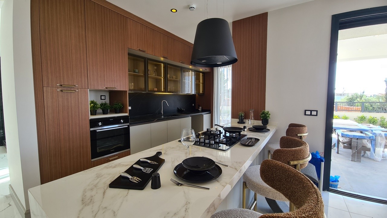 Brand New Detached Villa with sea view private sauna turkish bath and cinema room in Kusadasi