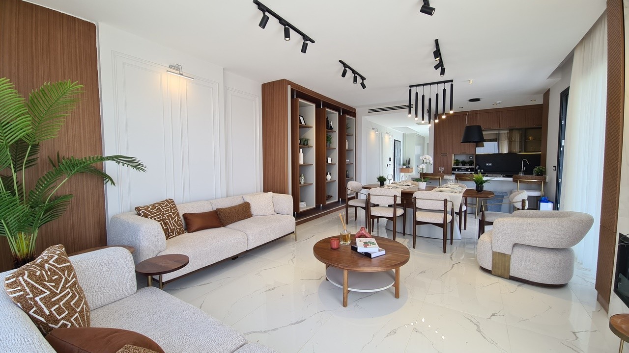 Brand New Detached Villa with sea view private sauna turkish bath and cinema room in Kusadasi