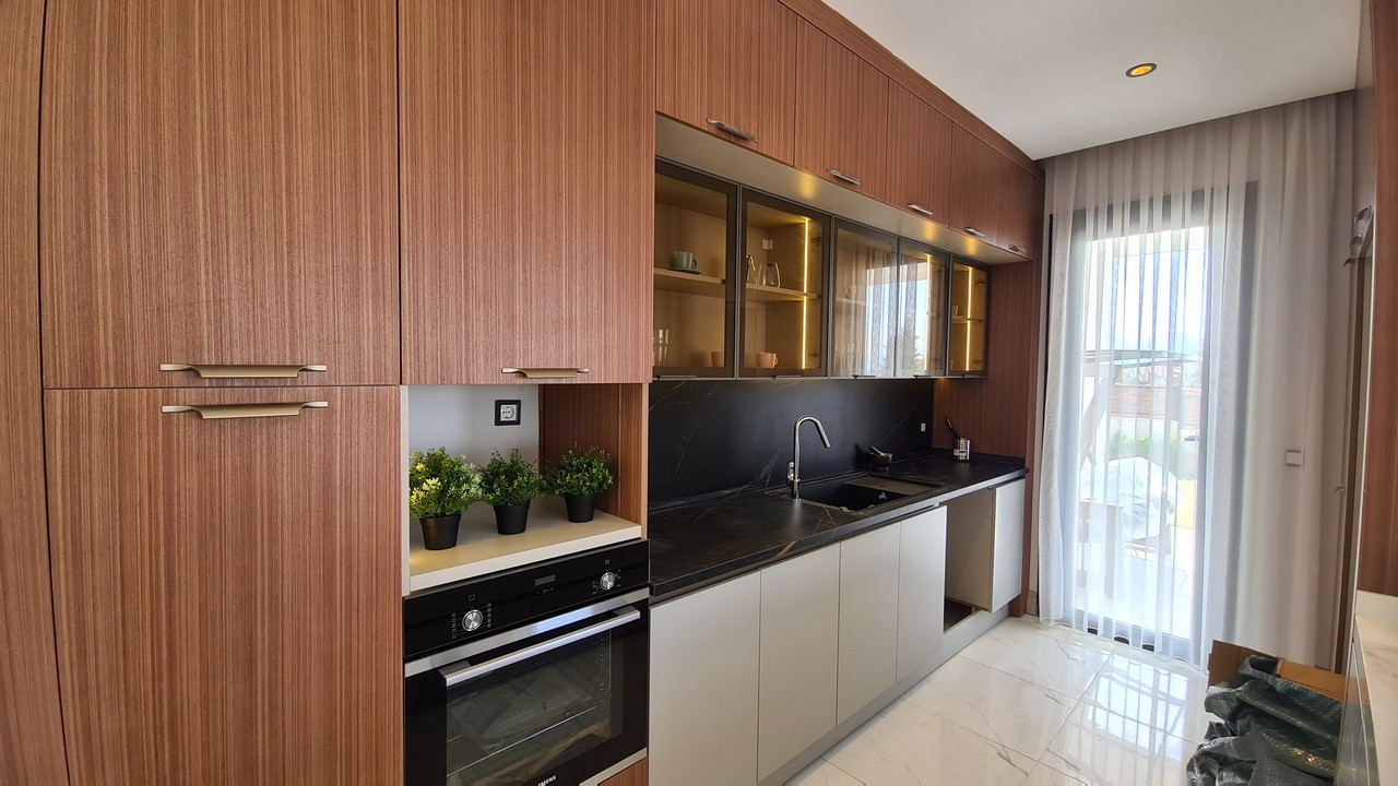 Brand New Detached Villa with sea view private sauna turkish bath and cinema room in Kusadasi