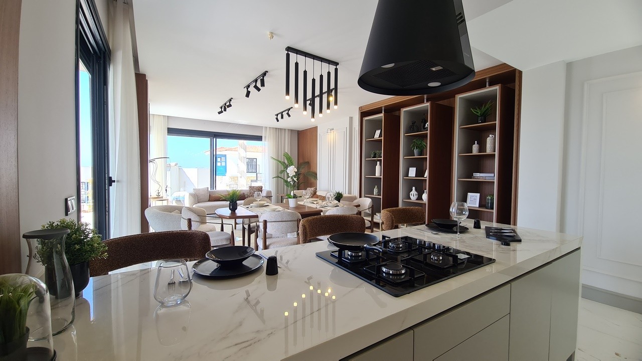 Brand New Detached Villa with sea view private sauna turkish bath and cinema room in Kusadasi