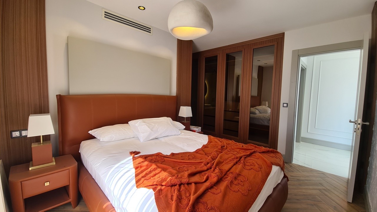 Brand New Detached Villa with sea view private sauna turkish bath and cinema room in Kusadasi