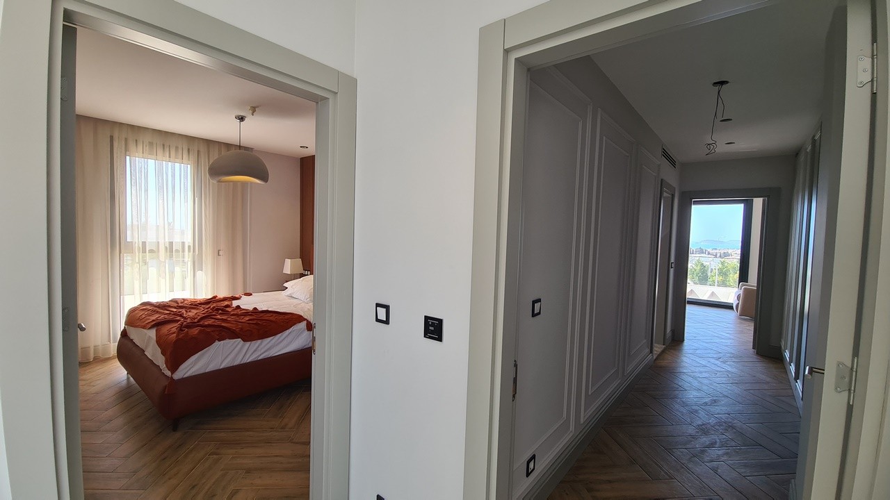 Brand New Detached Villa with sea view private sauna turkish bath and cinema room in Kusadasi