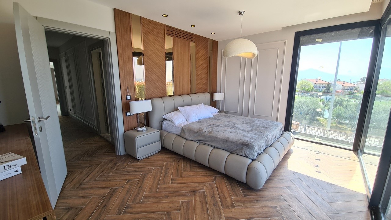 Brand New Detached Villa with sea view private sauna turkish bath and cinema room in Kusadasi