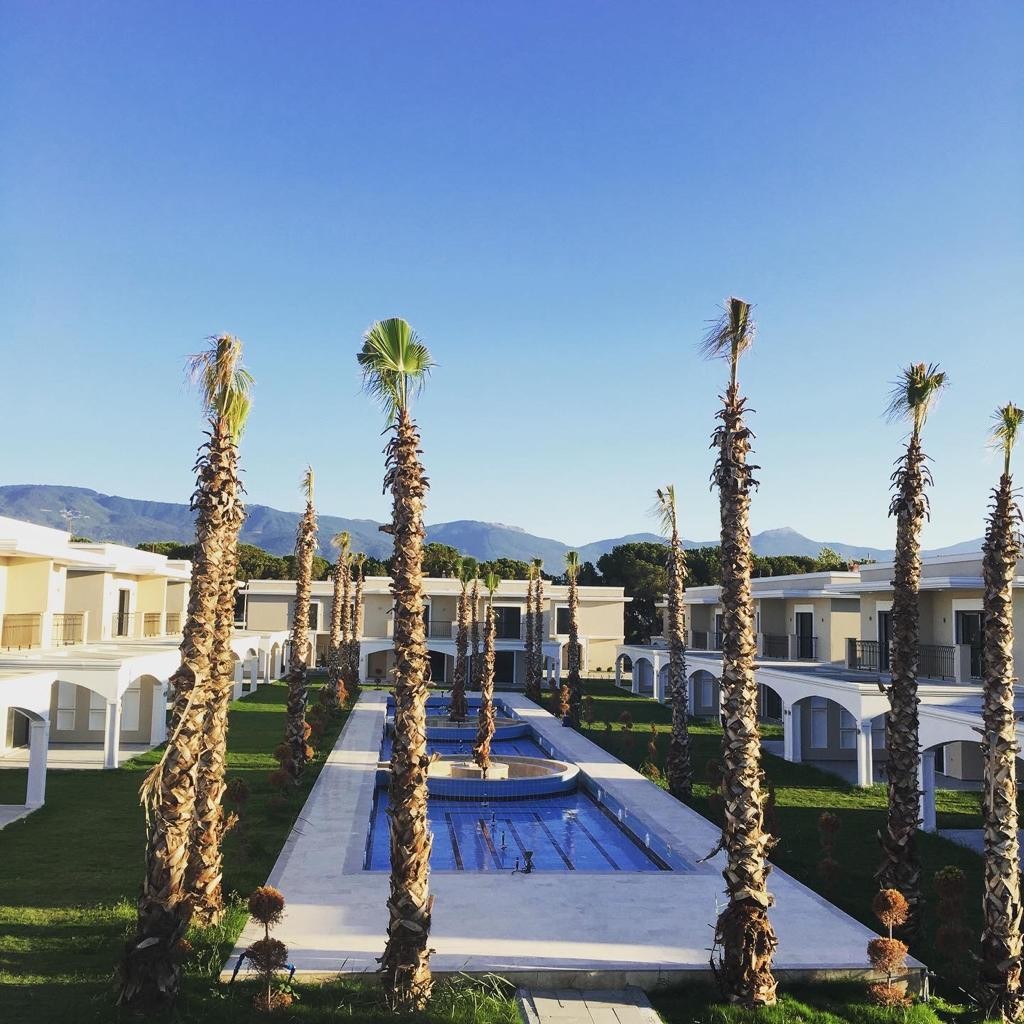 Beachfront Brand New 4 Bed 3 Bath Villas in Kusadasi Long Beach for Sale Prime Location