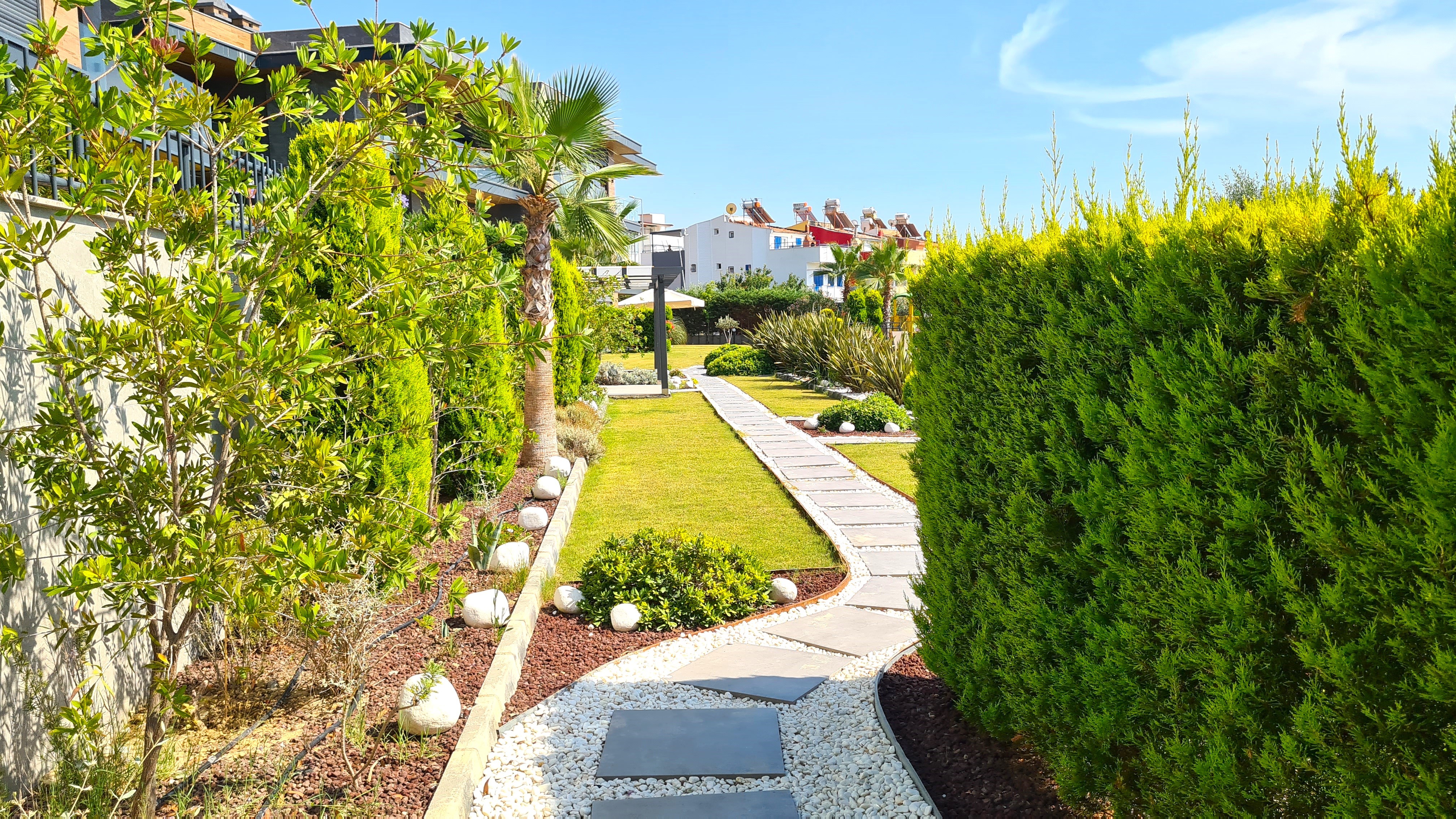 Luxury 3+1 Apartment with Full Sea View, Within Walking Distance to Ladies Beach, in a Prestigious Complex