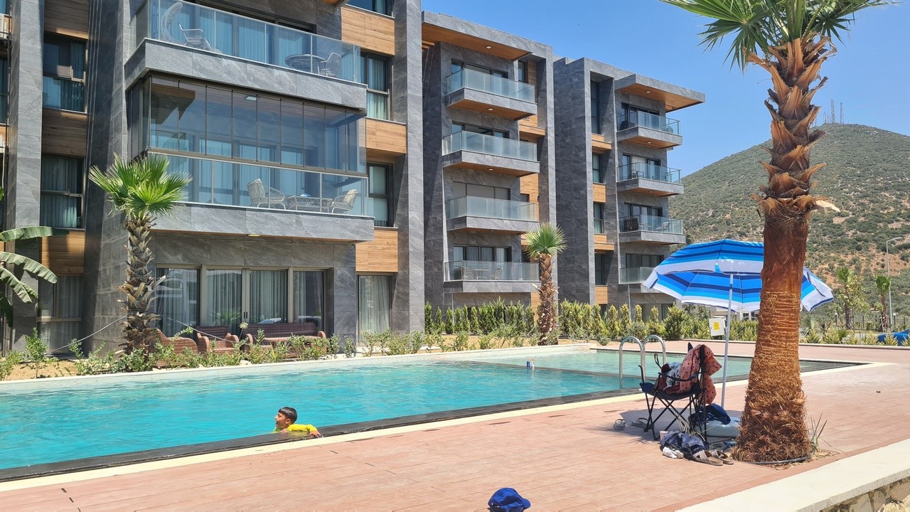 Luxury Apartment in a modern complex in kusadasi for sale