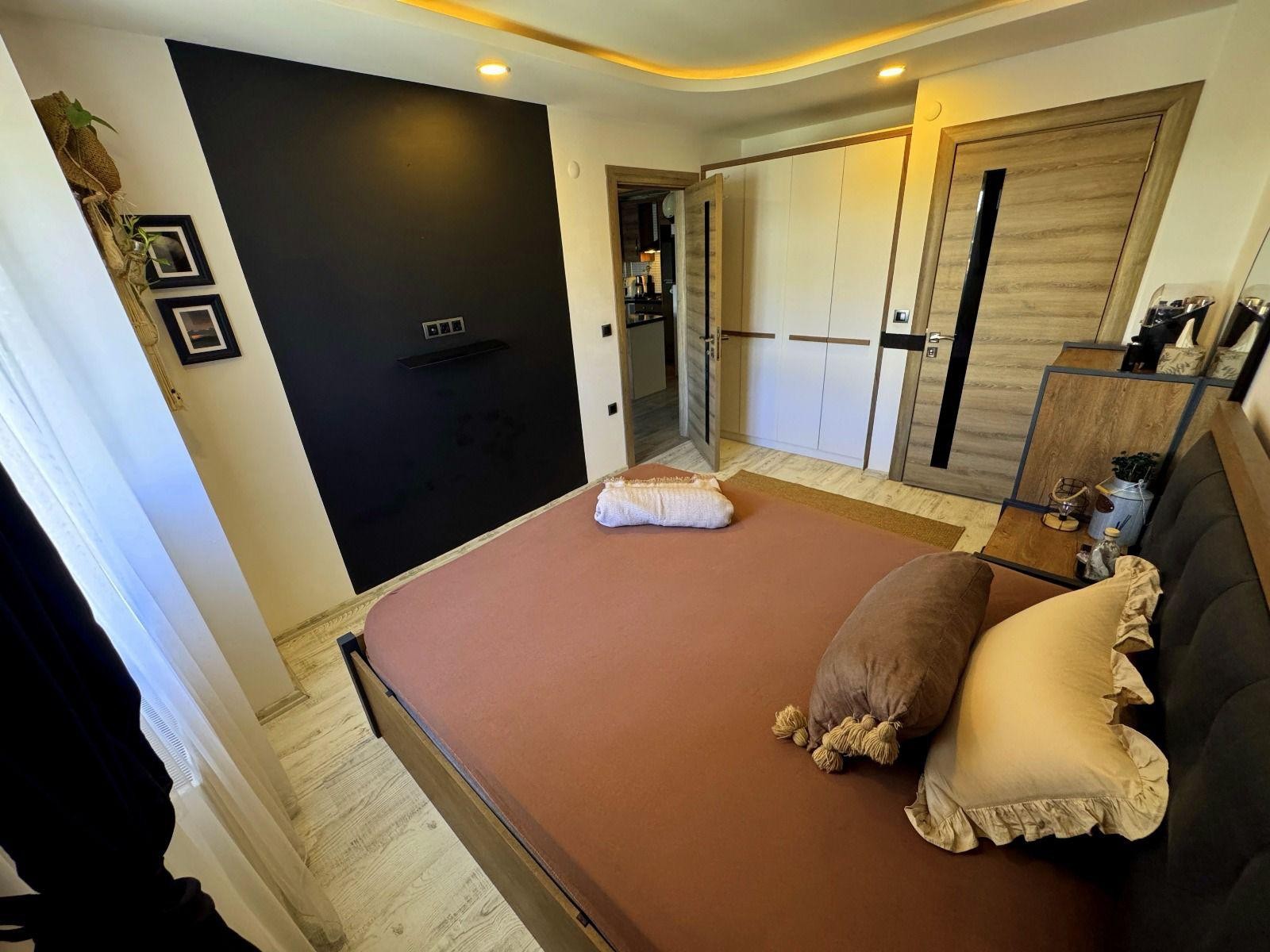 Modern Comfort & Award-Winning Design – 1 Bedroom 2 Bathrooms Gem in Prime Location in Kusadasi !