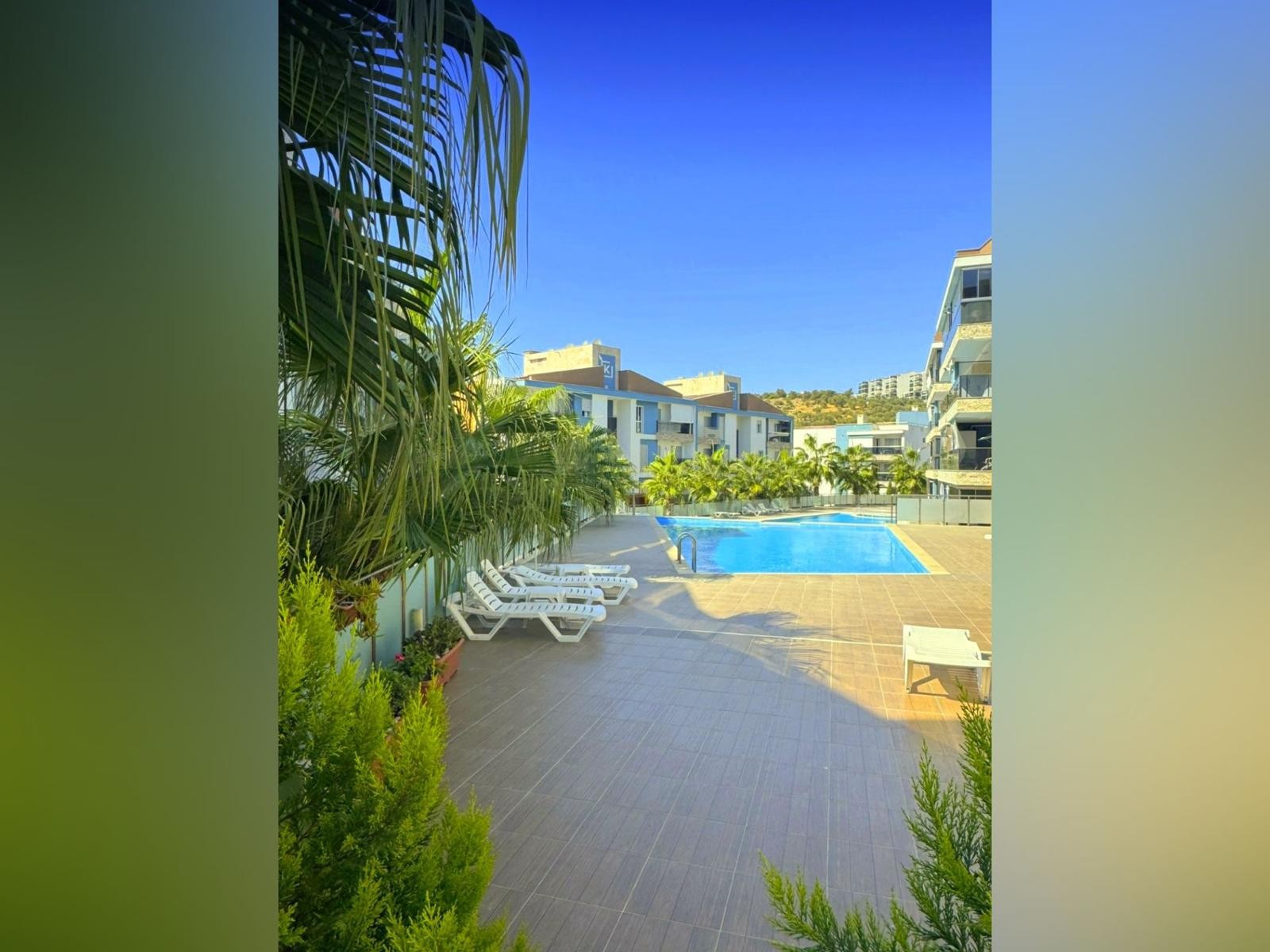 Modern Comfort & Award-Winning Design – 1 Bedroom 2 Bathrooms Gem in Prime Location in Kusadasi !