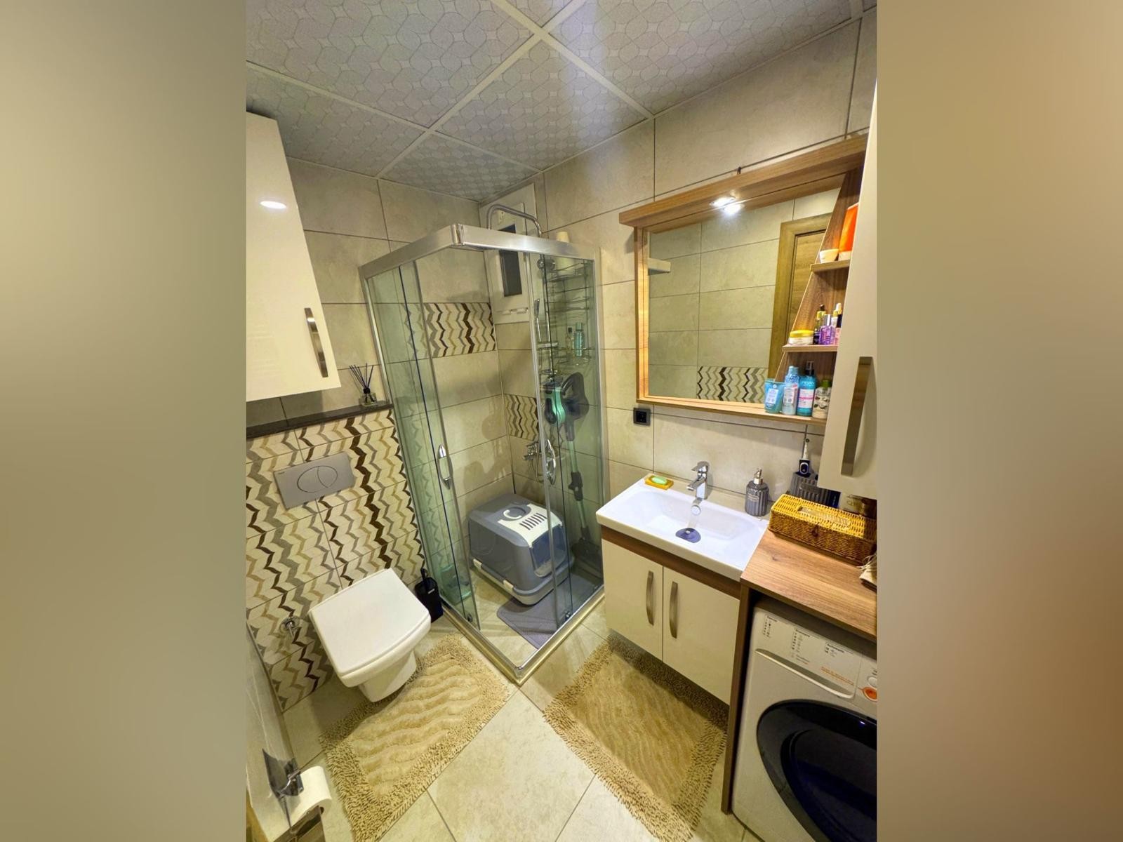 Modern Comfort & Award-Winning Design – 1 Bedroom 2 Bathrooms Gem in Prime Location in Kusadasi !