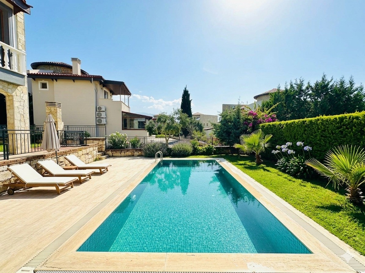 Exclusive Detached Villa with Private Pool in Soğucak, Kuşadası – A Unique Lifestyle Surrounded by Nature