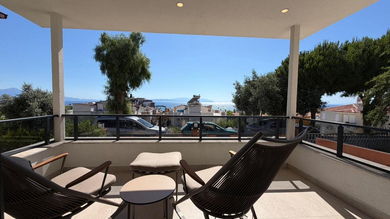 Luxury Renovated Sea View Villa for Sale in Ladies Beach, Kuşadası