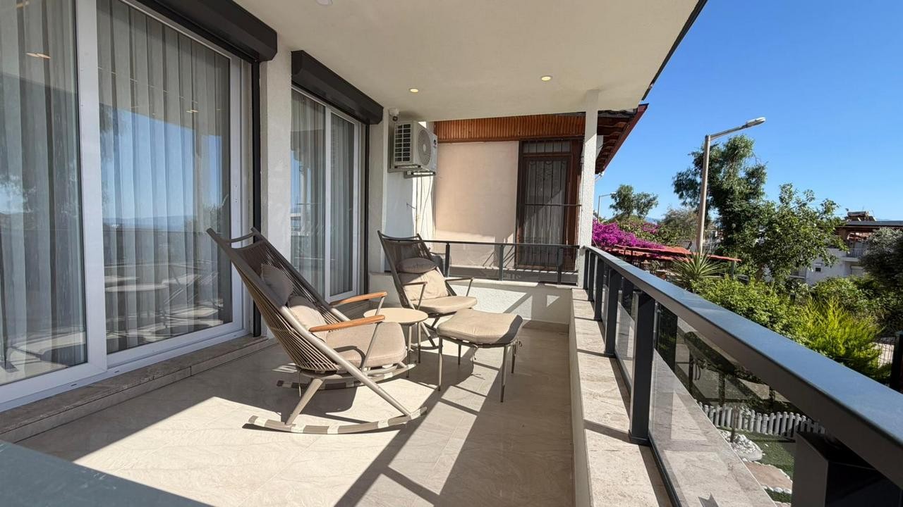 Luxury Renovated Sea View Villa for Sale in Ladies Beach, Kuşadası