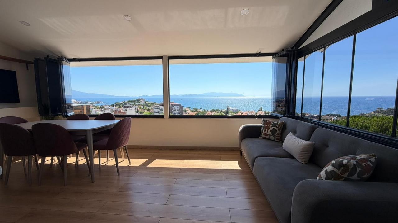 Luxury Renovated Sea View Villa for Sale in Ladies Beach, Kuşadası