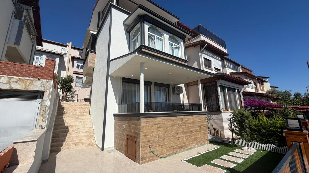 Luxury Renovated Sea View Villa for Sale in Ladies Beach, Kuşadası